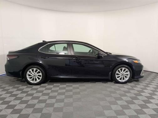 Midnight Black Metallic 2021 Toyota Camry LE