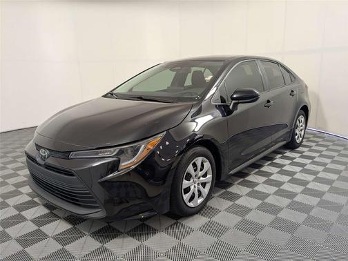 Midnight Black Metallic 2024 Toyota Corolla LE