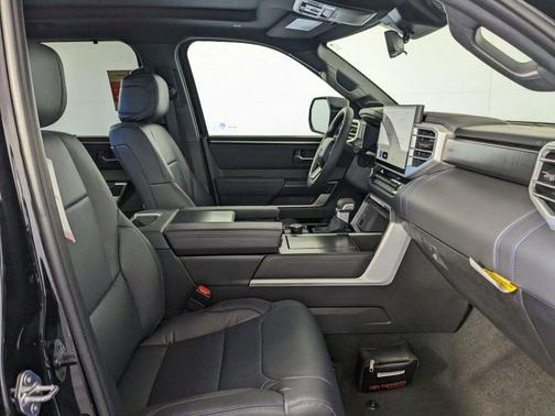 Midnight Black Metallic 2025 Toyota Tundra Hybrid Platinum