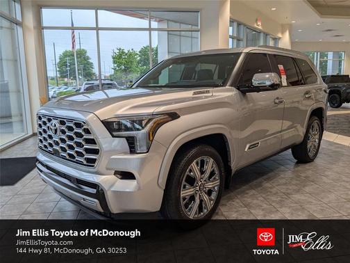 Celestial Silver Metallic 2026 Toyota Sequoia Capstone