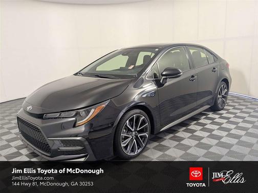 Black Sand Pearl 2022 Toyota Corolla SE