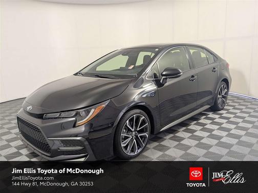 Black Sand Pearl 2022 Toyota Corolla SE