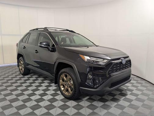 Midnight Black Metallic 2024 Toyota RAV4 Hybrid SE