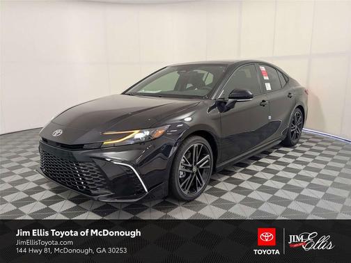 Midnight Black Metallic 2026 Toyota Camry XSE