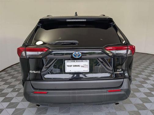 Midnight Black Metallic 2024 Toyota RAV4 Hybrid LE