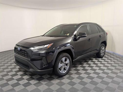 Midnight Black Metallic 2024 Toyota RAV4 Hybrid LE