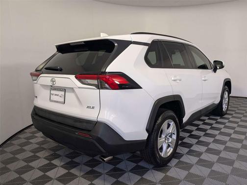 Super White 2021 Toyota RAV4 XLE