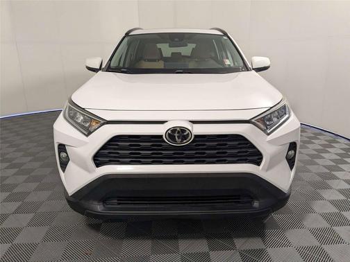 Super White 2021 Toyota RAV4 XLE