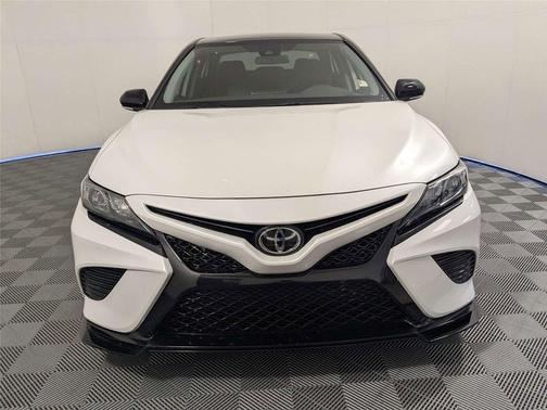 Wind Chill Pearl w/Midnight Black Metallic Roof 2023 Toyota Camry TRD