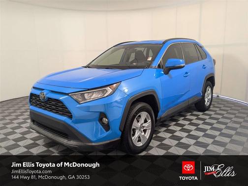 Blue Flame 2019 Toyota RAV4 XLE