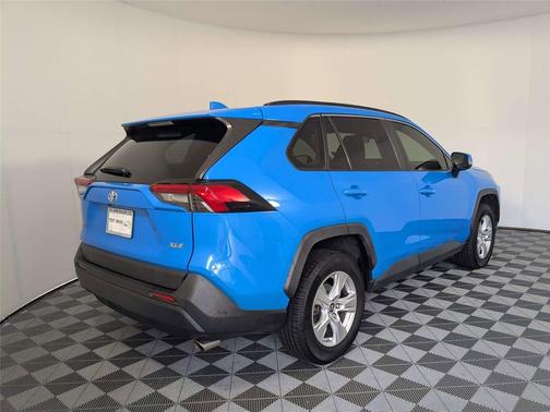 Blue Flame 2019 Toyota RAV4 XLE