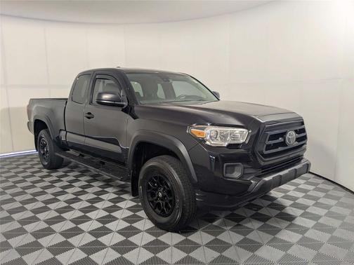 Midnight Black Metallic 2021 Toyota Tacoma SR