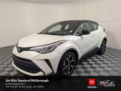 Blizzard Pearl w/Black Roof 2020 Toyota C-HR XLE