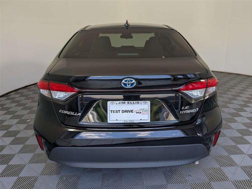 Midnight Black Metallic 2024 Toyota Corolla Hybrid LE