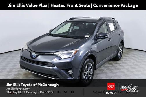 Magnetic Gray Metallic 2018 Toyota RAV4 Hybrid XLE