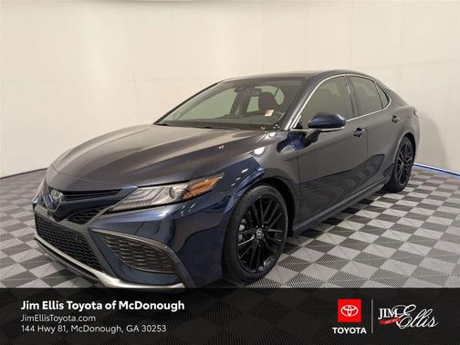 Galactic Aqua Mica 2021 Toyota Camry XSE