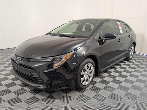 Midnight Black Metallic 2026 Toyota Corolla LE