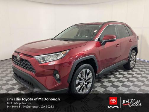 Ruby Flare Pearl 2021 Toyota RAV4 XLE Premium