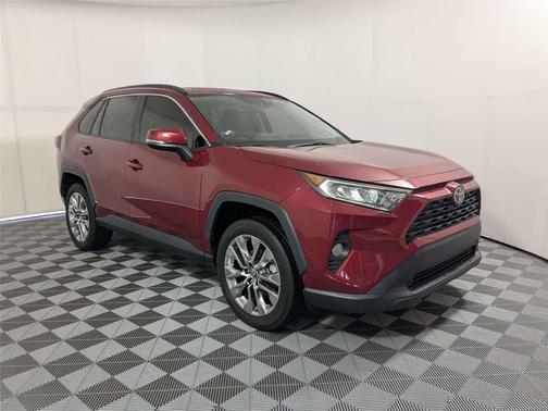 Ruby Flare Pearl 2021 Toyota RAV4 XLE Premium
