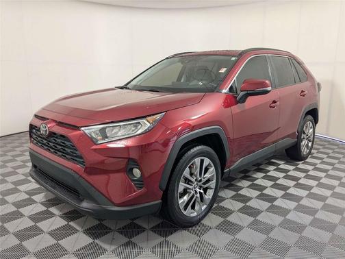 Ruby Flare Pearl 2021 Toyota RAV4 XLE Premium