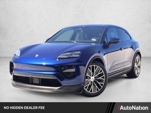 Gentian Blue Metallic 2025 Porsche Macan Macan Electric