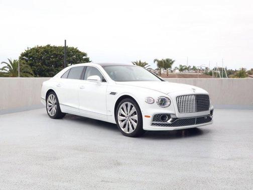 Snow Quartz Pearlescent by Mulliner 2021 Bentley Flying Spur W12
