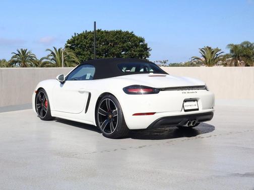 White 2025 Porsche 718 Boxster S