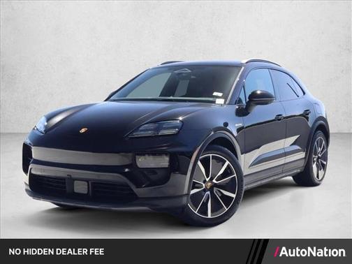 Black 2025 Porsche Macan Macan Electric