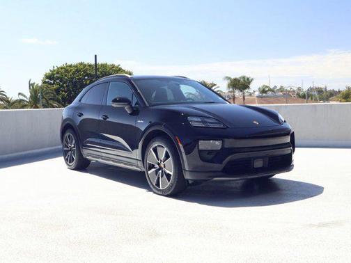 Black 2025 Porsche Macan Macan Electric