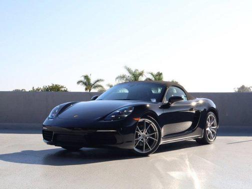 Black 2021 Porsche 718 Boxster Roadster