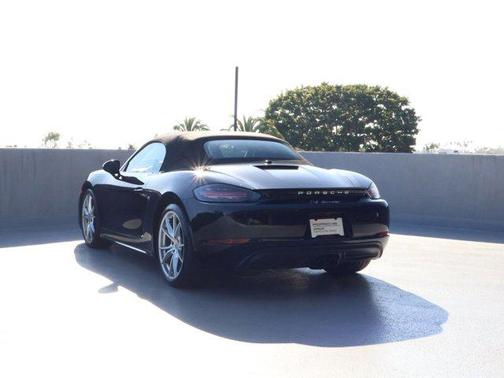 Black 2021 Porsche 718 Boxster Roadster