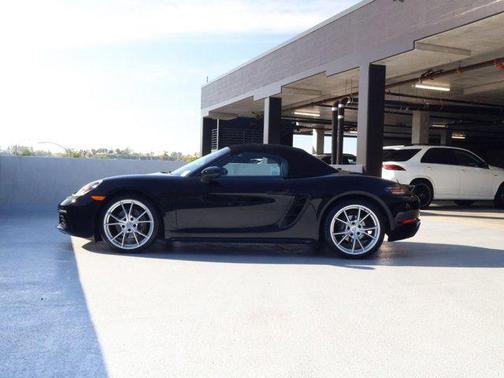 Black 2021 Porsche 718 Boxster Roadster