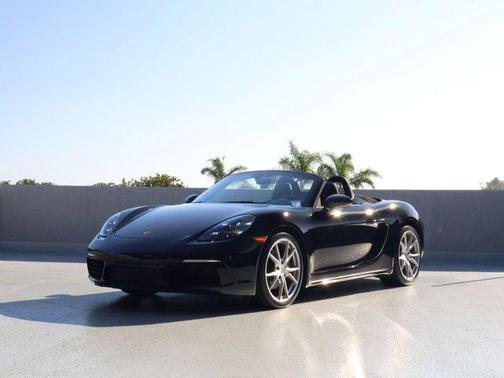 Black 2021 Porsche 718 Boxster Roadster