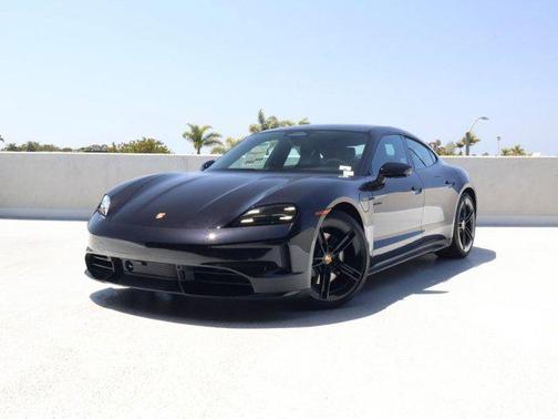 Jet Black Metallic 2026 Porsche Taycan Black Edition