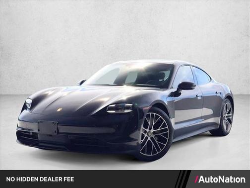 Black 2022 Porsche Taycan RWD