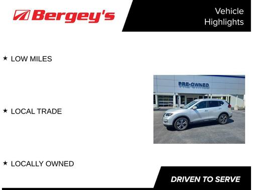 Brilliant Silver 2018 Nissan Rogue SL