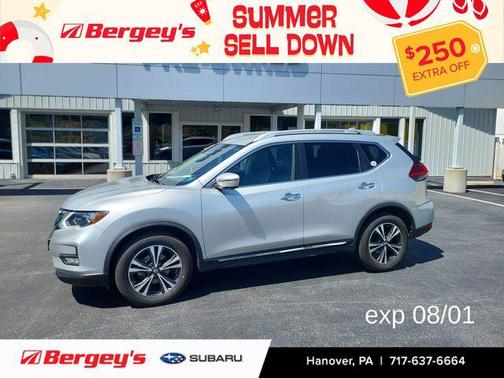 Brilliant Silver 2018 Nissan Rogue SL