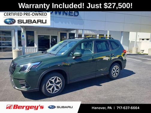 Cascade Green Silica 2024 Subaru Forester Premium