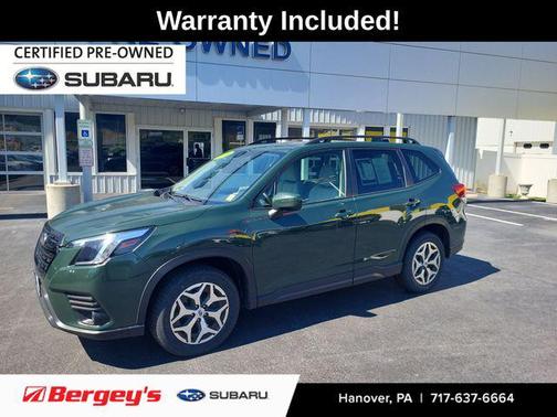 Cascade Green Silica 2024 Subaru Forester Premium