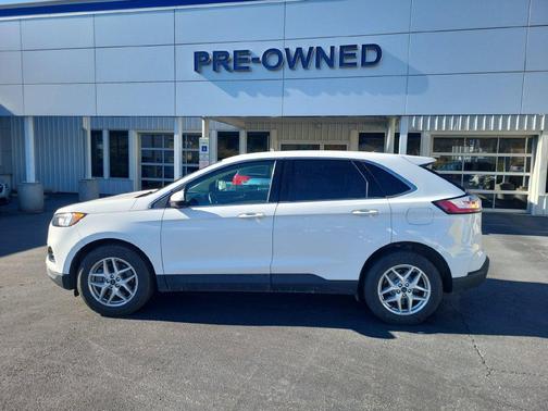 Oxford White 2022 Ford Edge SEL