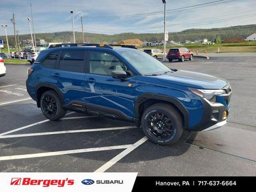 Geyser Blue 2026 Subaru Forester Wilderness