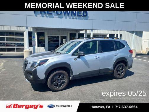 Ice Silver Metallic 2022 Subaru Forester Wilderness