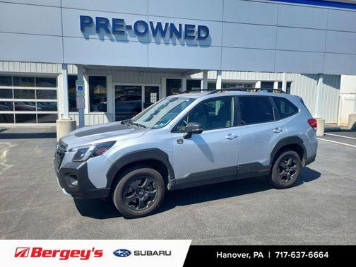 Ice Silver Metallic 2022 Subaru Forester Wilderness