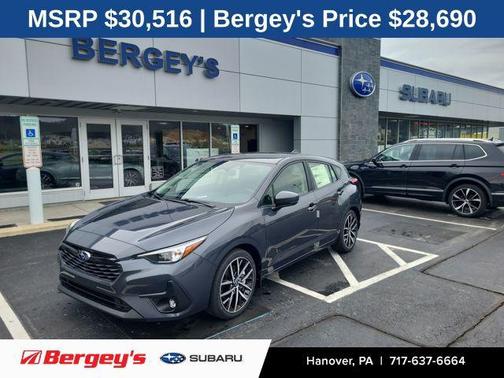 Magnetite Gray Metallic 2026 Subaru Impreza Sport