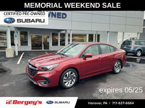 Crimson Red Pearl 2025 Subaru Legacy Limited