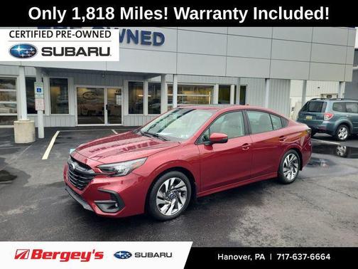 Crimson Red Pearl 2025 Subaru Legacy Limited