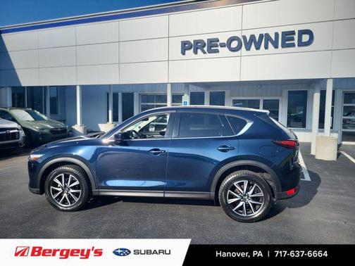 Deep Crystal Blue Mica 2018 Mazda CX-5 Grand Touring