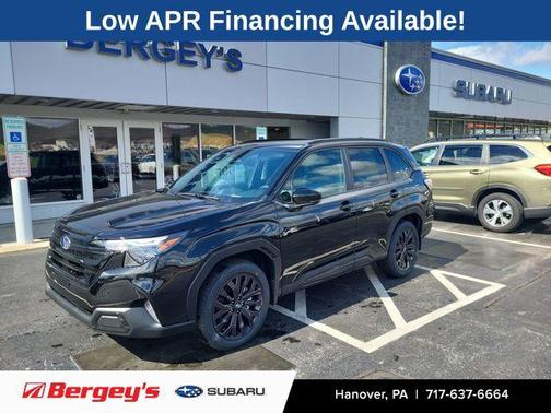 Crystal Black Silica 2026 Subaru Forester Sport