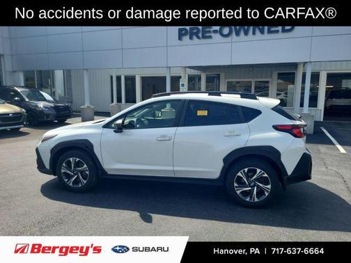 Crystal White Pearl 2024 Subaru Crosstrek Premium