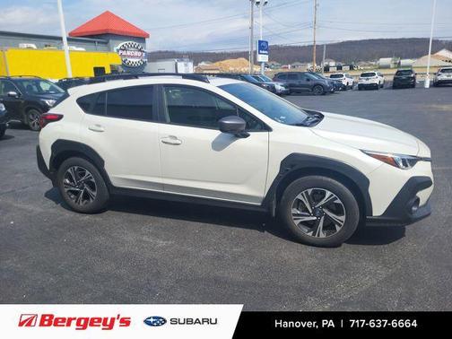 Crystal White Pearl 2024 Subaru Crosstrek Premium